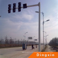 Q235-China-Origen HDG poste de iluminación de calle